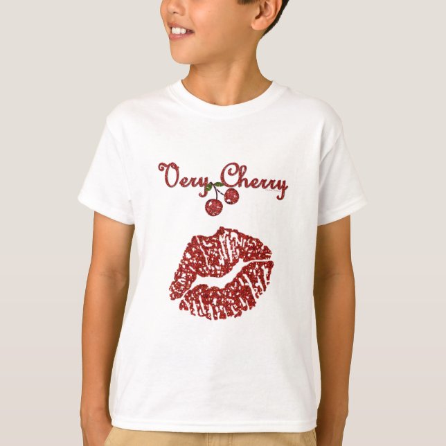 Camiseta RAB Rockabilly Muito Cherry Kiss (Frente)