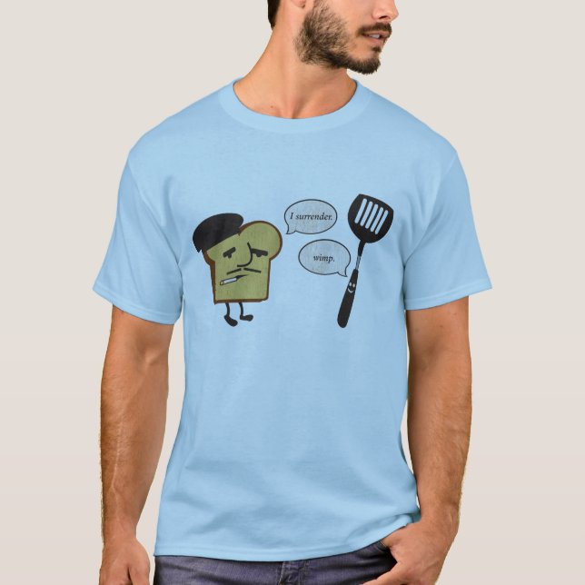 Camiseta Rabanada contra a espátula (Frente)