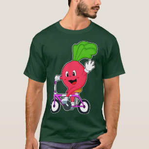 Camiseta Rabanete com Bicicleta