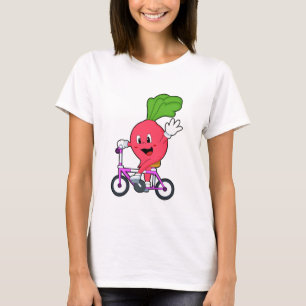 Camiseta Rabanete com Bicicleta