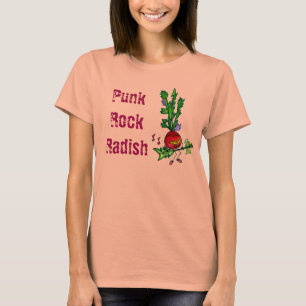 Camiseta Rabanete do punk rock, T da neutralização