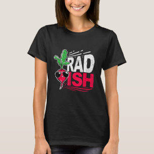 Camiseta Rabanete Radical Legal Engraçado Com Óculos de Sol