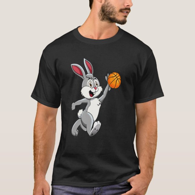 Camiseta Rabbit Basball Dunk Day Boys Men S (Frente)