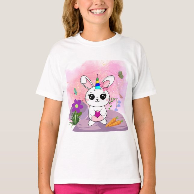Camiseta Rabbit design  (Frente)