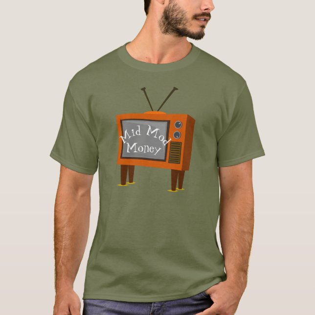 Camiseta Rabbit Ears Retro Console TV T Shirt (Frente)