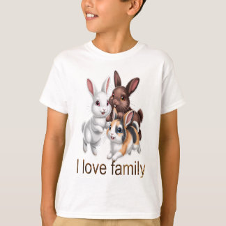 Camiseta Rabbit family 