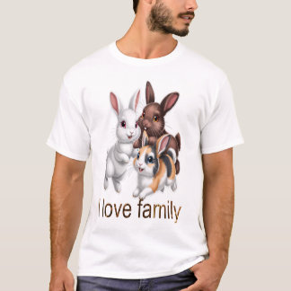 Camiseta Rabbit family 