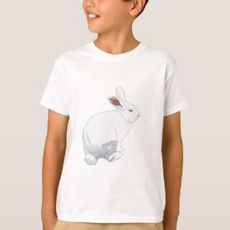 Camiseta Rabbit gigante flamengo branco