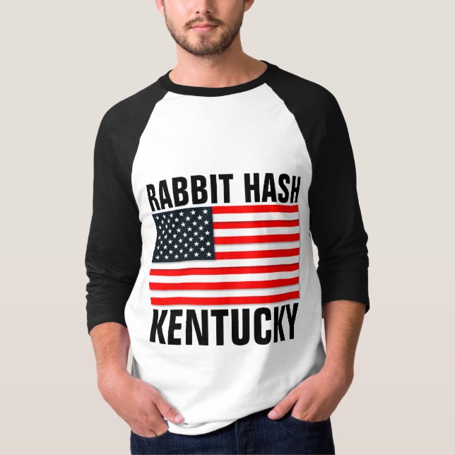 Camiseta RABBIT HASH Kentucky - T-shirts Patriotas (Frente)