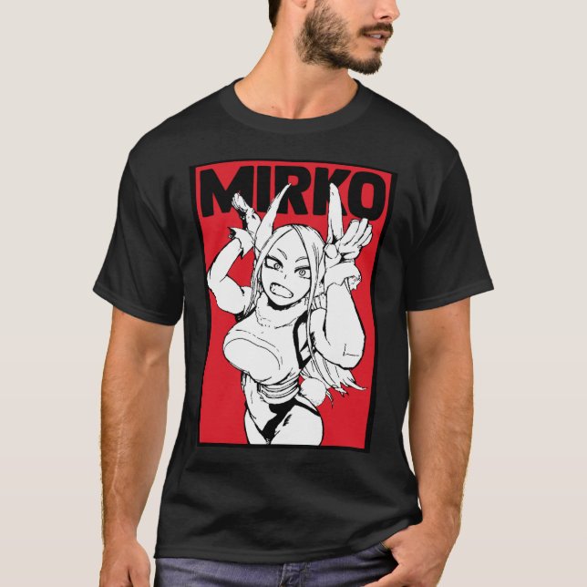 Camiseta Rabbit Hero Mirko Classic T-Shirt (Frente)