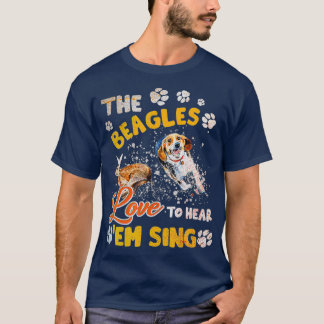 Camiseta Rabbit Hunting The Beagles Love To Hear Em Sing