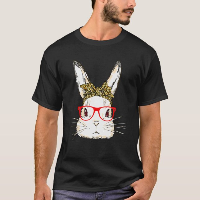 Camiseta Rabbit Pet Owners Celebration Páscoa Sunday Primav (Frente)