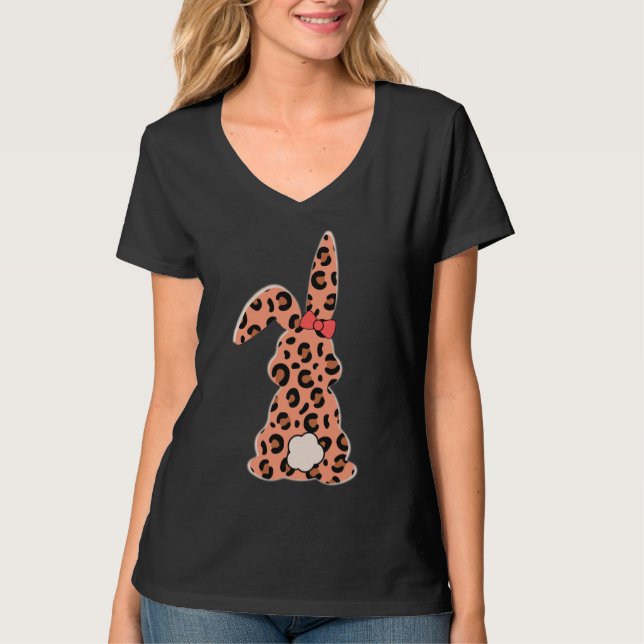 Camiseta Rabbit Pints Leopard (Frente)