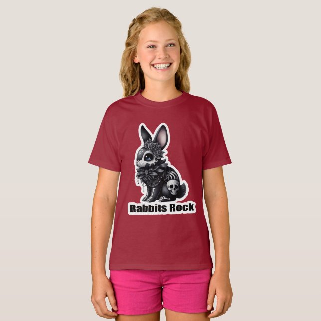 Camiseta Rabbit Rock (Frente Completa)