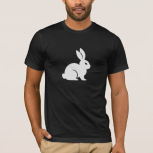Camiseta Rabbit Vetor Art Animal Modern Urban City Graphic