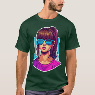 Camiseta Rabo de Cavalo Roxo