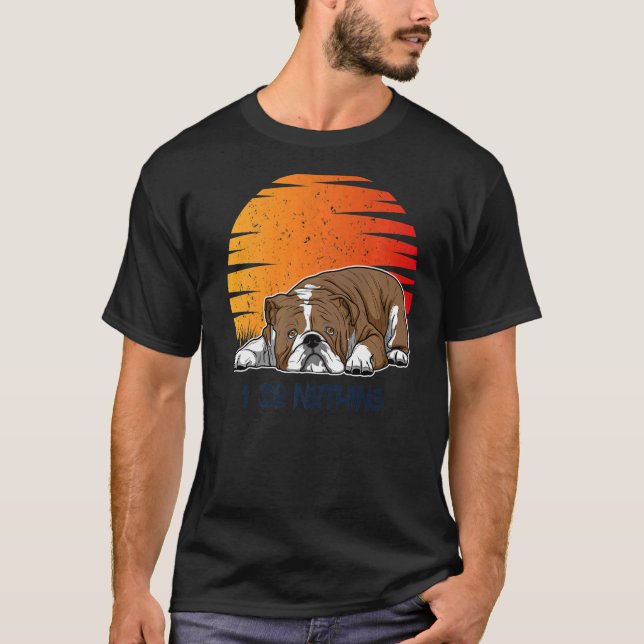 Camiseta Raça 113 para Cachorro Inglês Britânico (Frente)