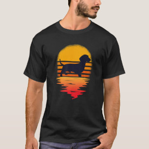 Camiseta Raça 18 do Cão-de-Ouro do Dachshund