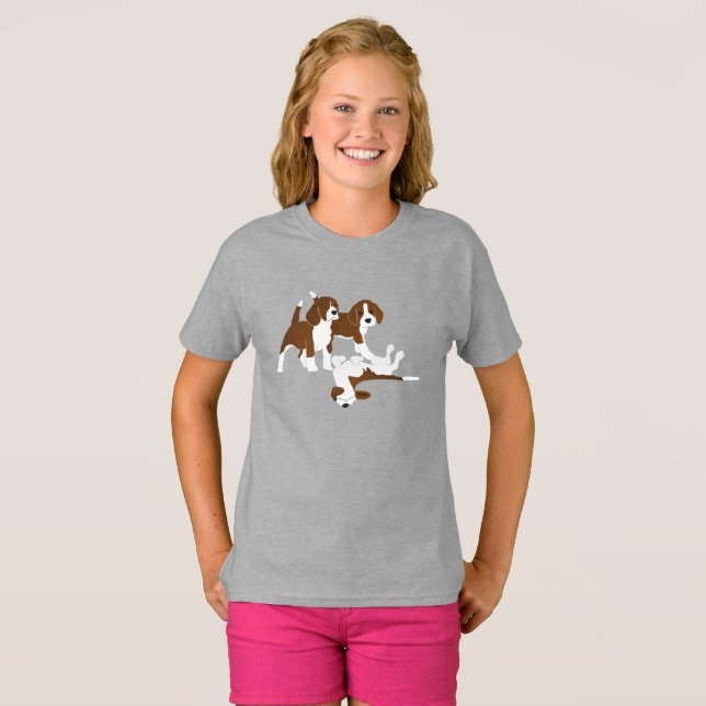 Camiseta raça Beagle dog (Frente Completa)
