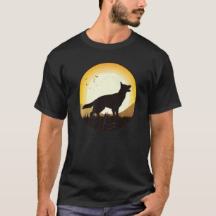 Camiseta Raça Cão german shepherd Cães Cães Cães Cães Cães 