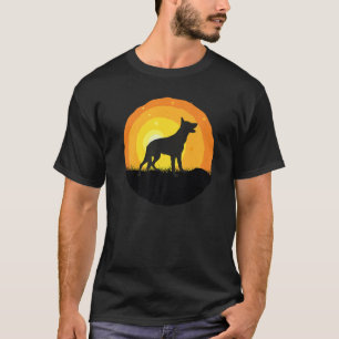 Camiseta Raça Cão german shepherd Cães Cães Cães Cães Cães