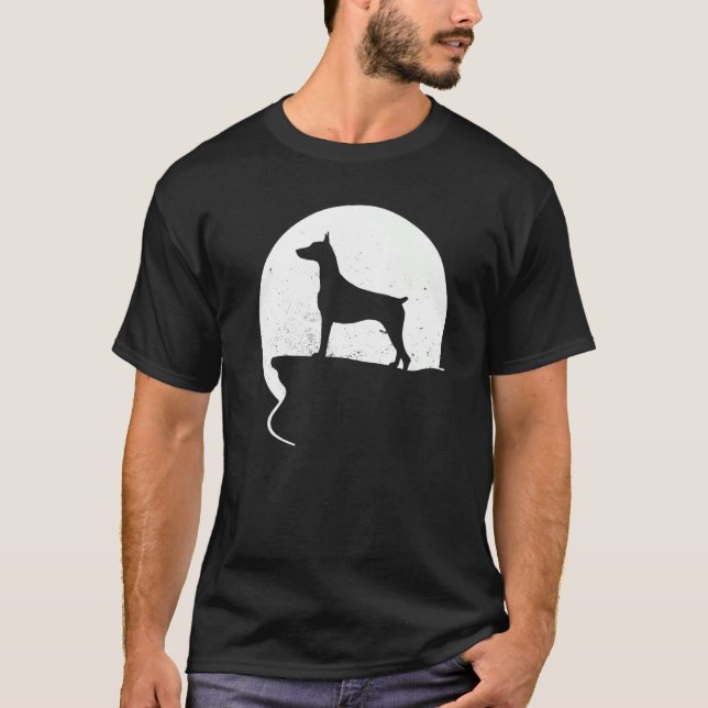 Camiseta Raça de Cachorro Dobermann 4 (Frente)