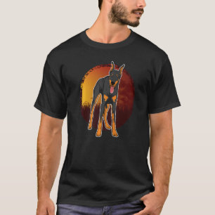 Camiseta Raça de cachorro Dobermann 63