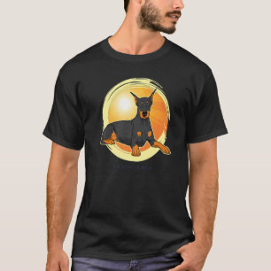 Camiseta Raça de cachorro Dobermann da moda 19
