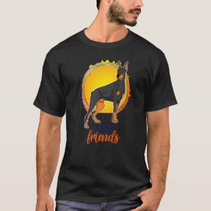 Camiseta Raça de cachorro Dobermann da moda 36
