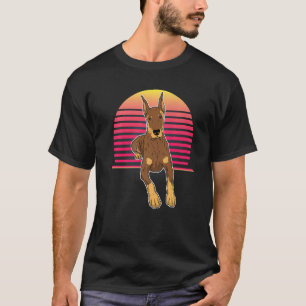 Camiseta Raça de cachorro Dobermann da moda 38