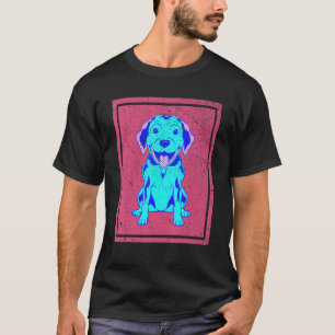 Camiseta Raça de Cachorro Puggle Animal de Estimação Fofo