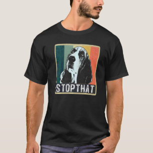 Camiseta Raça de Cão Basset Hound 46
