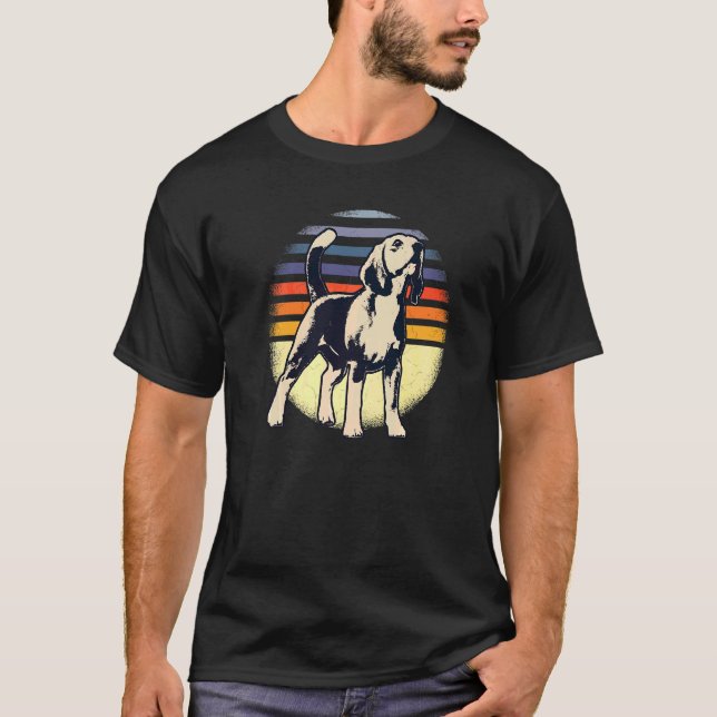 Camiseta Raça de Cão Beagle (Frente)