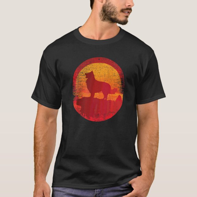 Camiseta Raça de Cão Border Collie  1 (Frente)