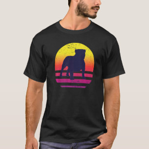 Camiseta Raça de Cão Bulldog Inglês Britânico 1