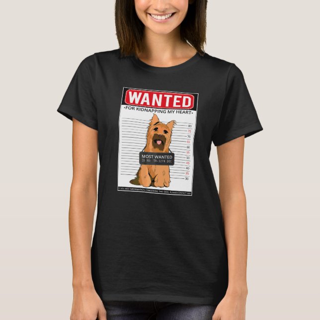 Camiseta Raça de Cão Cairn Terrier  7 (Frente)