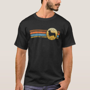 Camiseta Raça de Cão Corgi Galês de Pembroke Vintage Anima