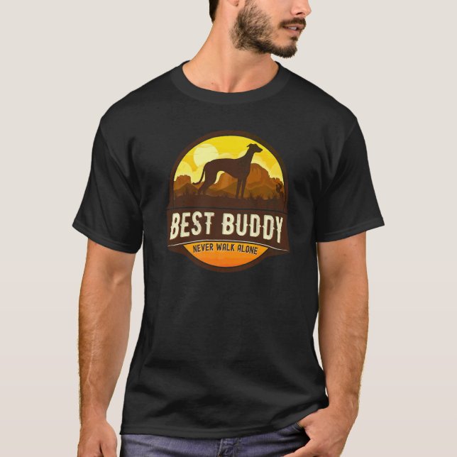 Camiseta Raça de Cão Galgo Windhound 10 (Frente)
