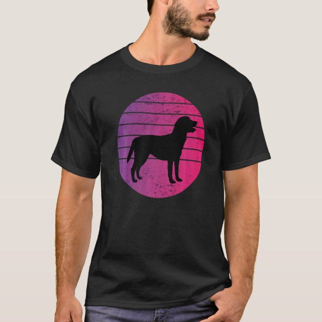 Camiseta Raça de Cão Labrador Retriever  16 (Frente)