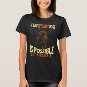 Camiseta Raça de Cão Terrier, Bull-Bull americano