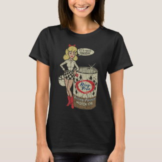 Camiseta Raça de Óleo Sem Anel Comprovada 1923 T-Shirt