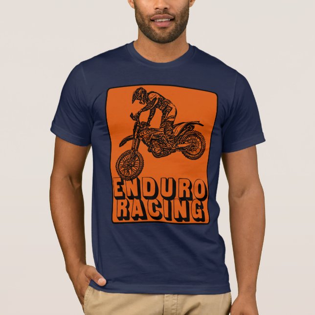 Camiseta Raça do motocross (Frente)