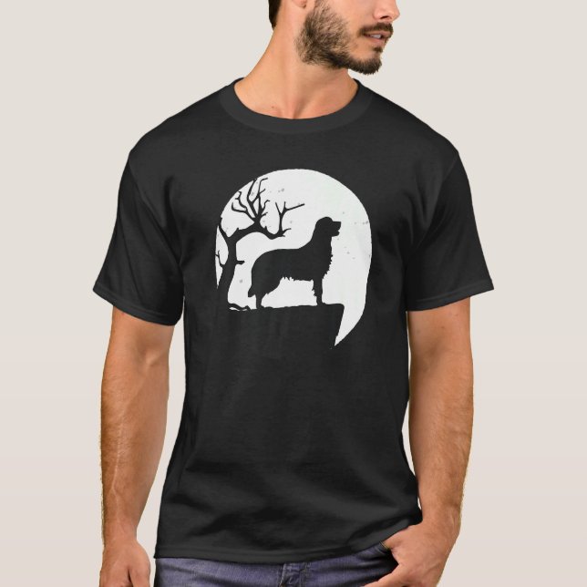 Camiseta Raça do ouro do Retriever Cachorro 62 (Frente)