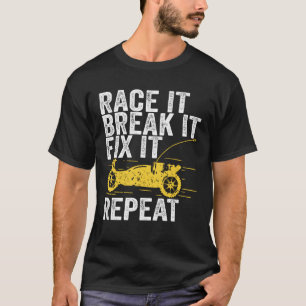 Camiseta Raça E Quebra-O Corrige-O E Repete O Presente Do 