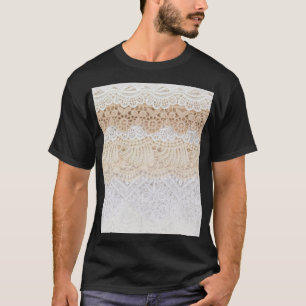 Camiseta Raça Ornamental Floral: Coleção Elegante