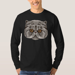 Camiseta Raça Persa De Gato Persa Cinto Persa Para Criança