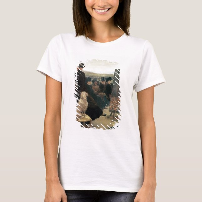 Camiseta Raças em Auteuil, parte de um triptych (óleo em c (Frente)
