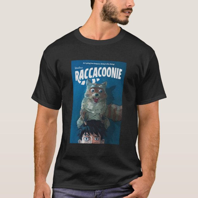 Camiseta Raccacoonie Tudo Em Todos Os Lugares De Uma Só Vez (Frente)