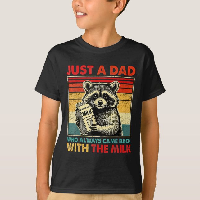 Camiseta Raccon milk (Frente)