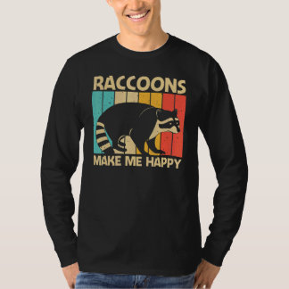Camiseta Raccoon For Men Women Common Raccoon 1